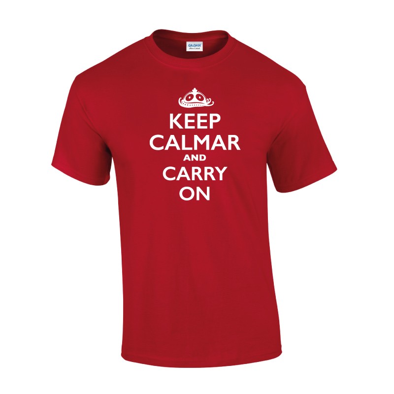 T-Shirt Hommes Keep calmar and carry on