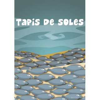 Carte postale Tapis de soles
