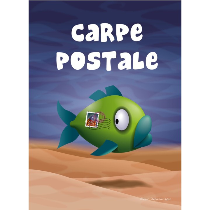 Carte postale Carpe postale
