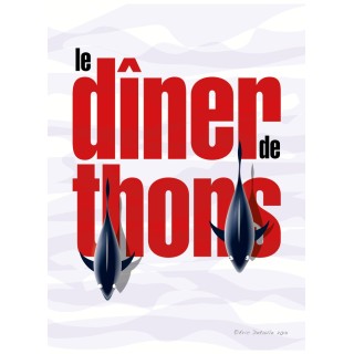 Carte postale Le diner de thons