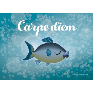 Carte postale Carpe Diem