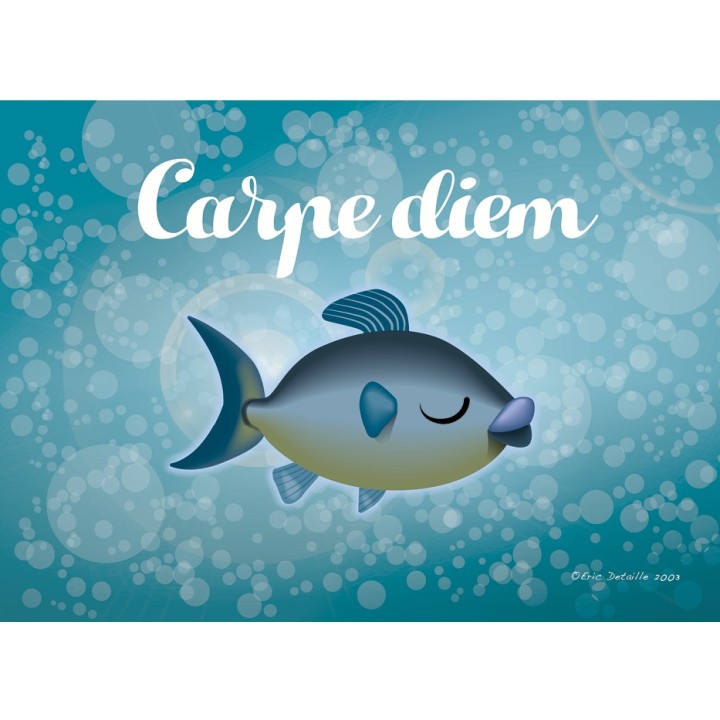 Carte postale Carpe Diem