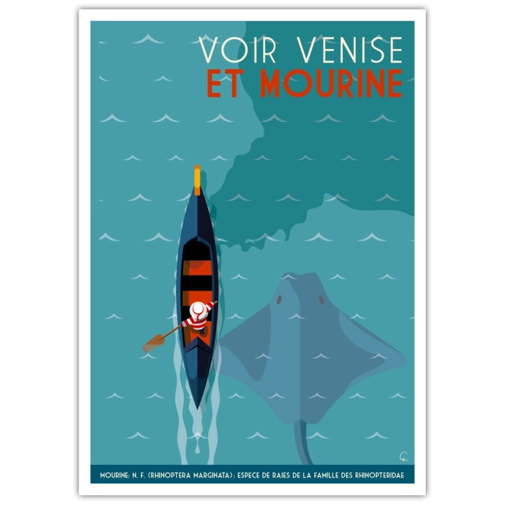 Poster Voir Venise et mourine