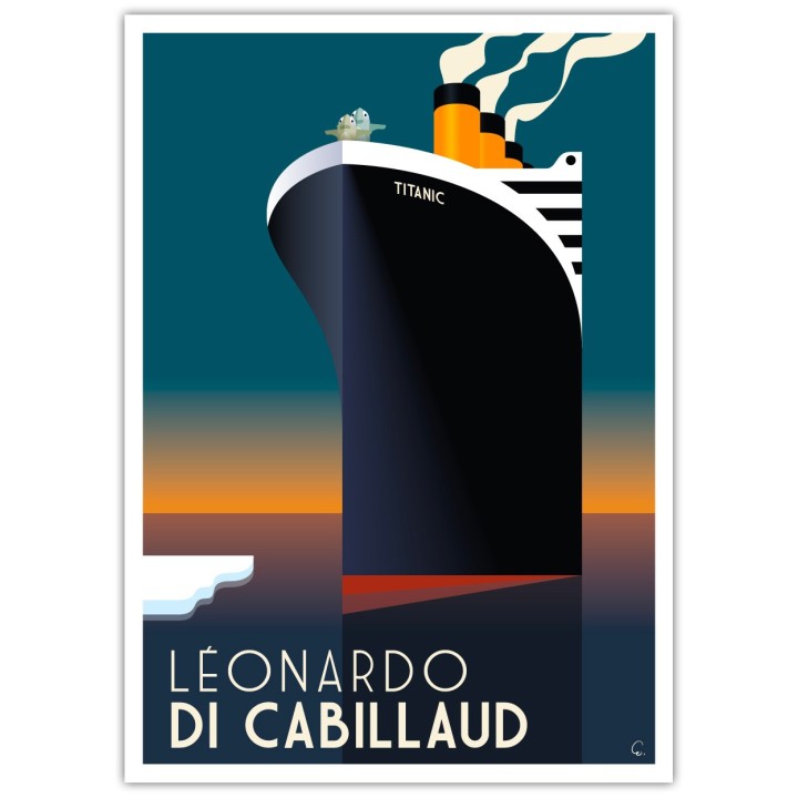 Poster Leonardo di cabillaud