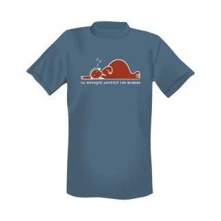 T-Shirt Dame La musique adoucit les morses