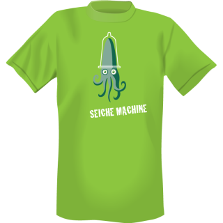 T-Shirt Dame Seiche Machine
