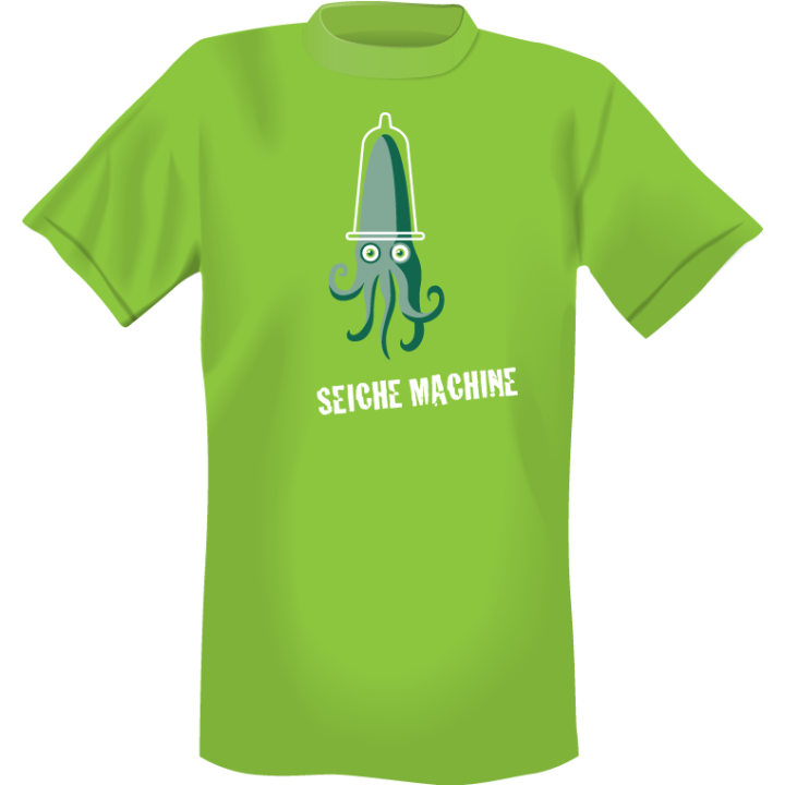 T-Shirt Dame Seiche Machine