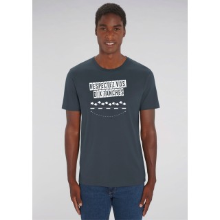 T-Shirt Homme Respectez vos dix tanches.