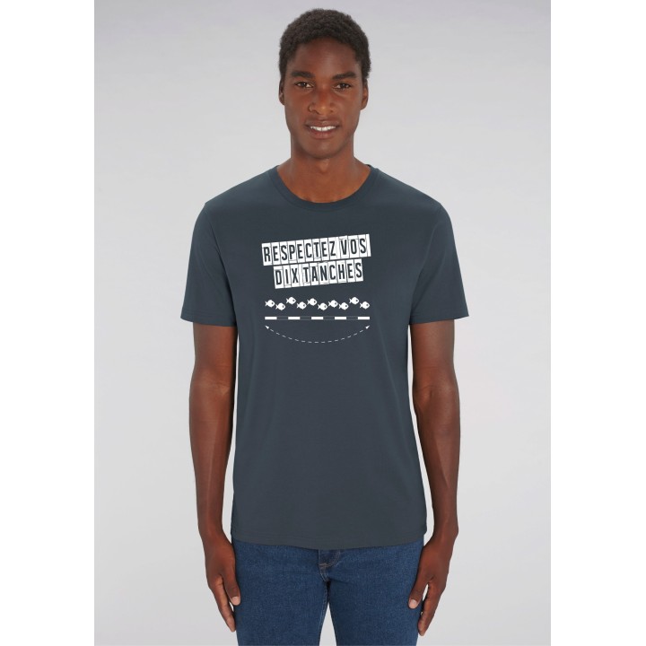 T-Shirt Homme Respectez vos dix tanches.