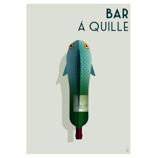 Affiche Bar à quille
