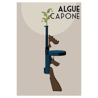 Affiche Algue Capone