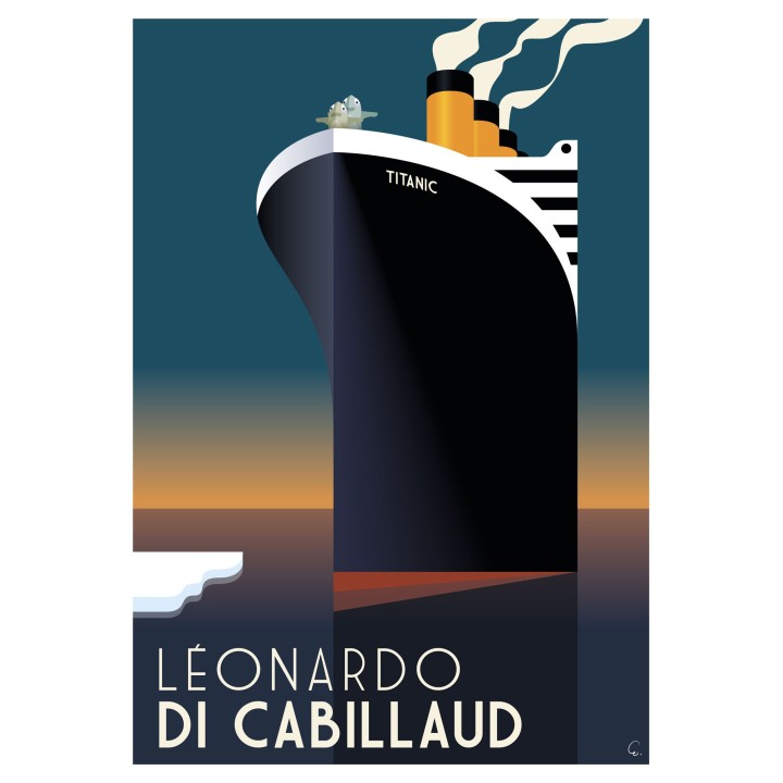 Affiche Leonardo di cabillaud