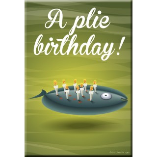 Magnet A plie birthday