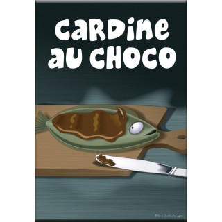 Magnet Cardine au choco