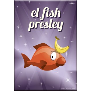 Magnet El fish Presley