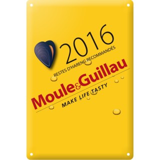 Plaque métallique Moule et Guillau