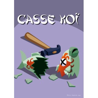 Carte postale Casse koï