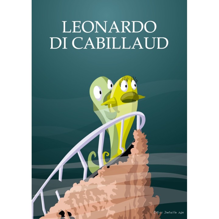 Carte postale Leonardo di Cabillaud
