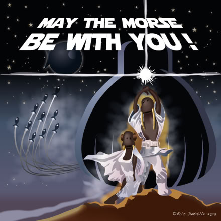 May the morse be with you!