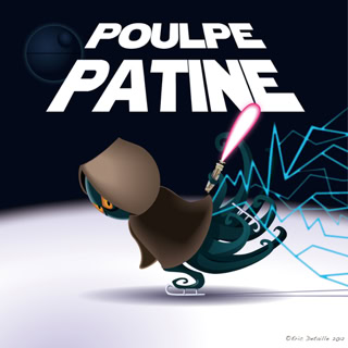 Poulpe patine