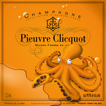 Pieuvre Clicquot
