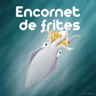 Encornet de frites - Cornet de frites