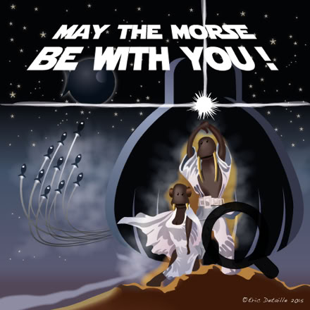 May the morse be with you!